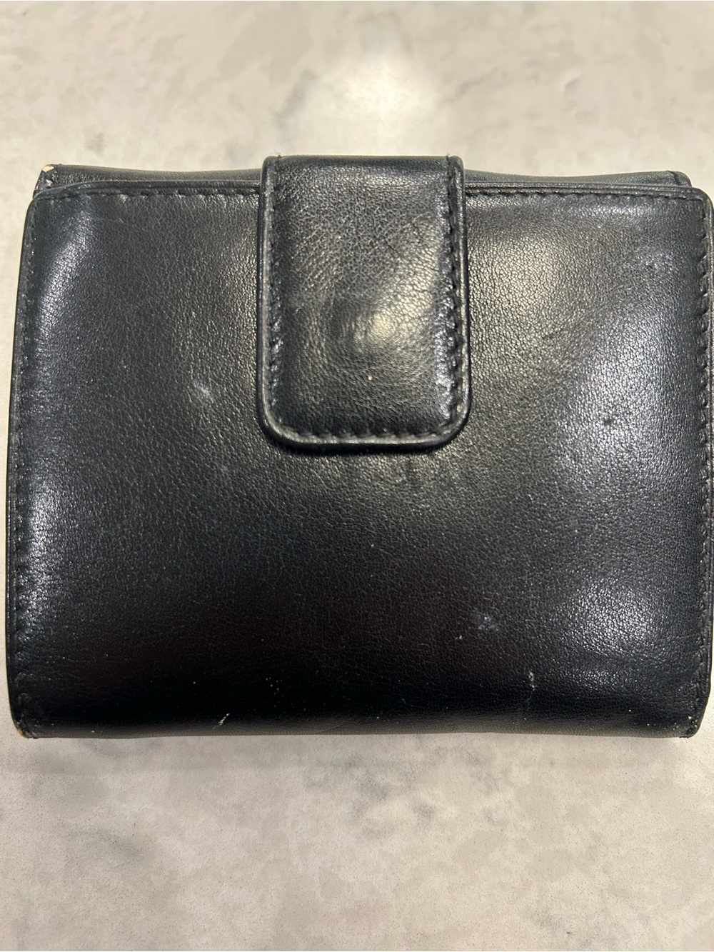 Vintage NEW GUCCI Bamboo Accent Compact Wallet - Picture 2 of 6